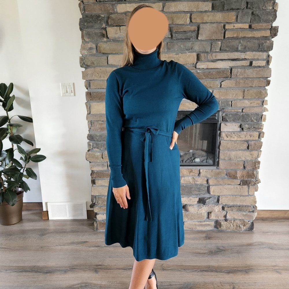 Turtleneck Dress